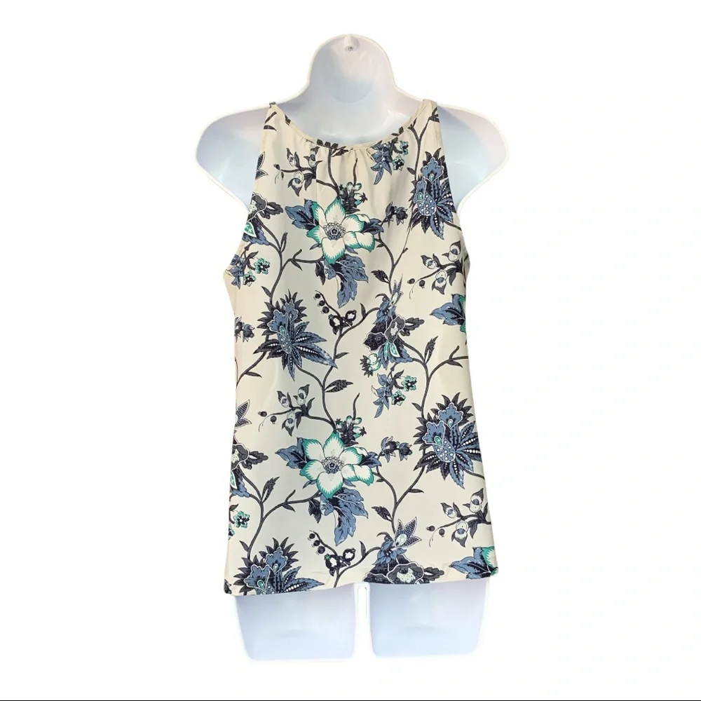 SzXS Loft Floral Print Sleeveless Top - Picture 5 of 7